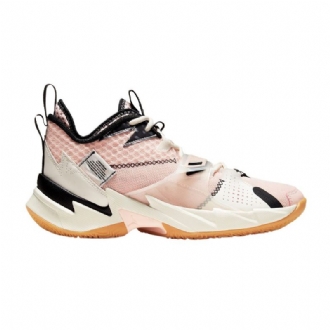 Air Jordan Hvorfor Ikke Zer0.3 Rosa Svart Hvit Herresko