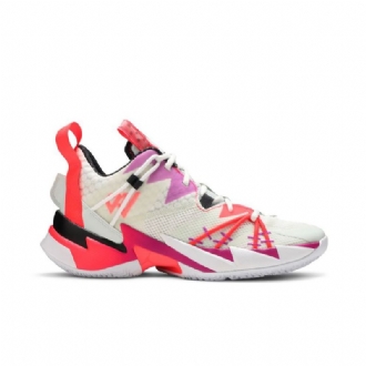 Air Jordan Hvorfor Ikke Zer0.3 Se Hvit Lilla Rød Svart Herresko