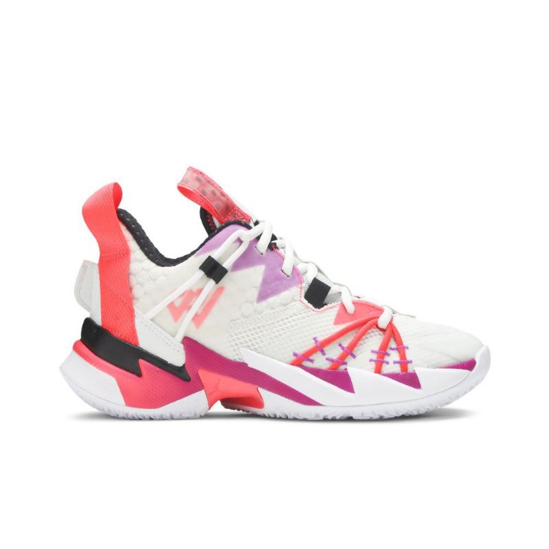 Air Jordan Hvorfor Ikke Zer0.3 Se Pf Hvit Lilla Rød Svart Herresko
