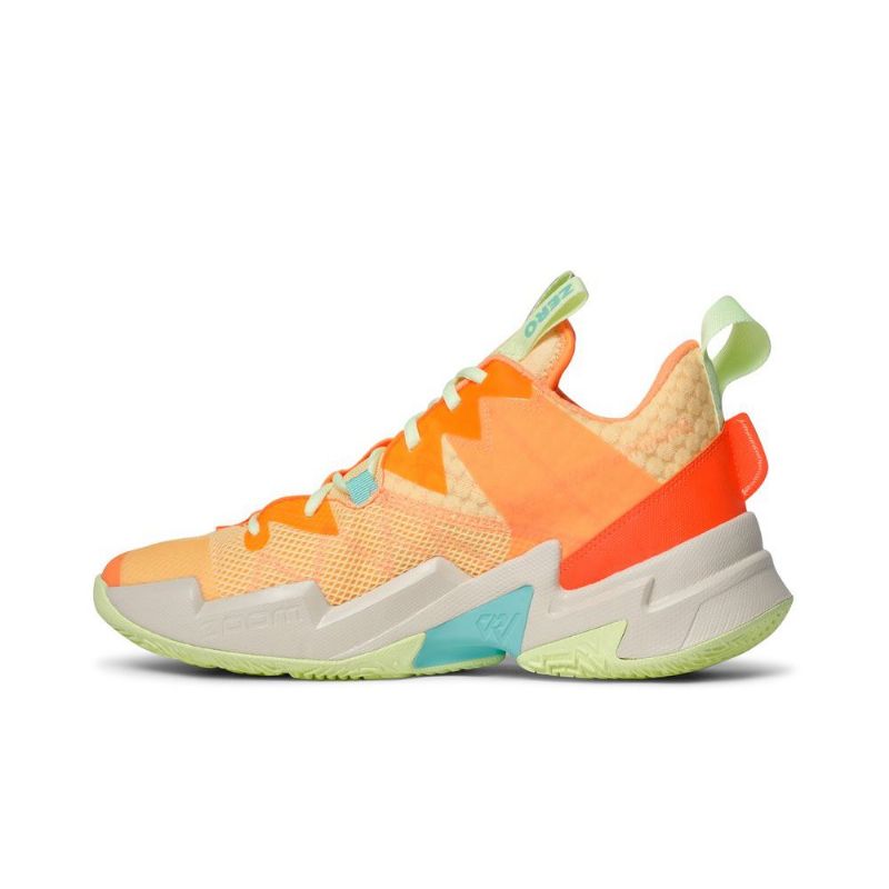 Air Jordan Hvorfor Ikke Zer0.3 Se Rosa Oransje Gul Blå Herresko