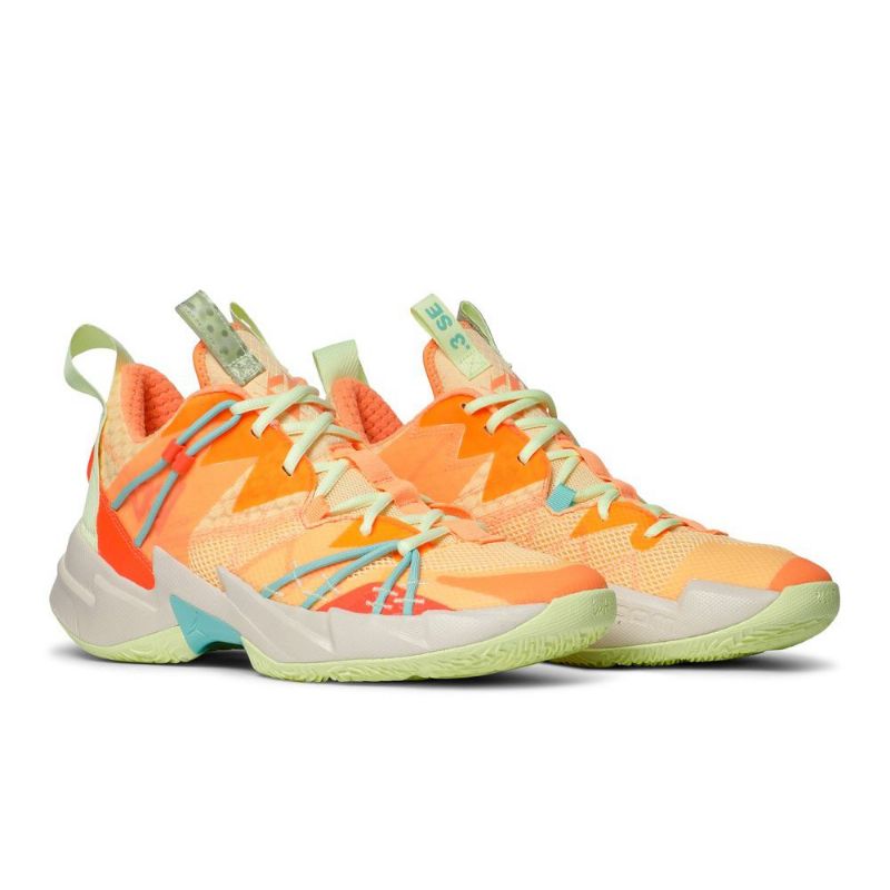 Air Jordan Hvorfor Ikke Zer0.3 Se Rosa Oransje Gul Blå Herresko