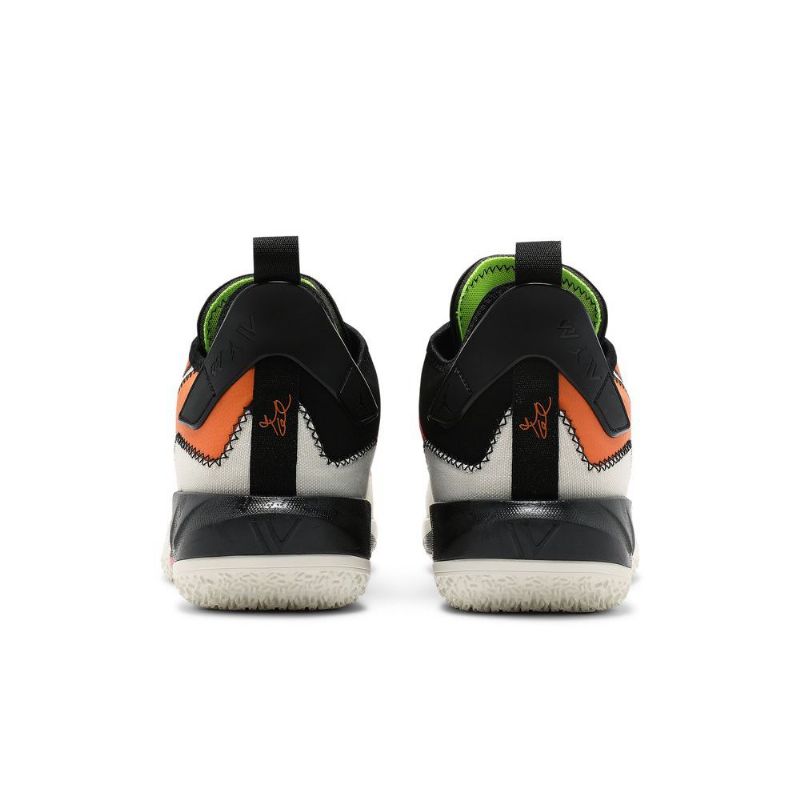 Air Jordan Hvorfor Ikke Zer0.4 Hvit Svart Oransje Herresko