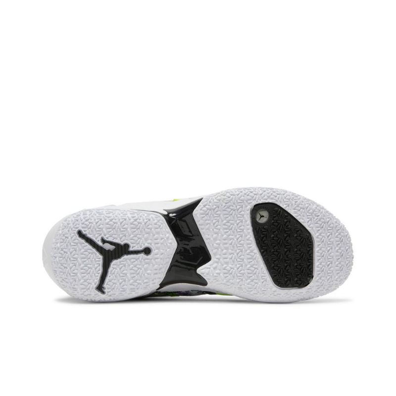 Air Jordan Hvorfor Ikke Zer0.4 Hvite Flerfargede Herresko