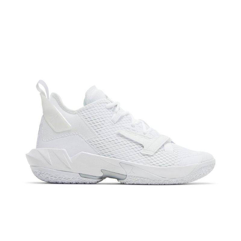 Air Jordan Hvorfor Ikke Zer0.4 Hvite Herresko
