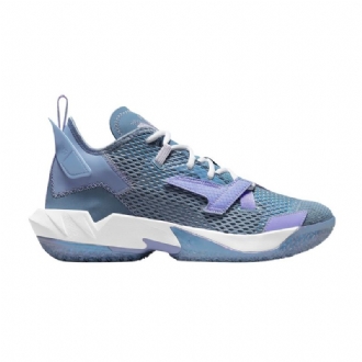 Air Jordan Hvorfor Ikke Zer0.4 Pf Blå Lilla Herresko
