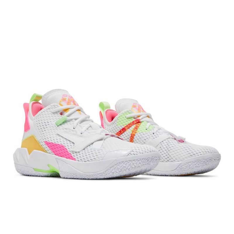 Air Jordan Hvorfor Ikke Zer0.4 Pf Hvit Flerfargede Herresko