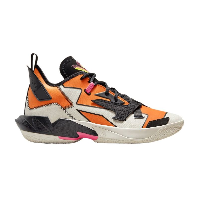 Air Jordan Hvorfor Ikke Zer0.4 Pf Hvit Svart Oransje Herresko