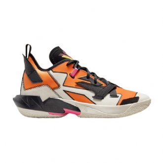Air Jordan Hvorfor Ikke Zer0.4 Pf Hvit Svart Oransje Herresko