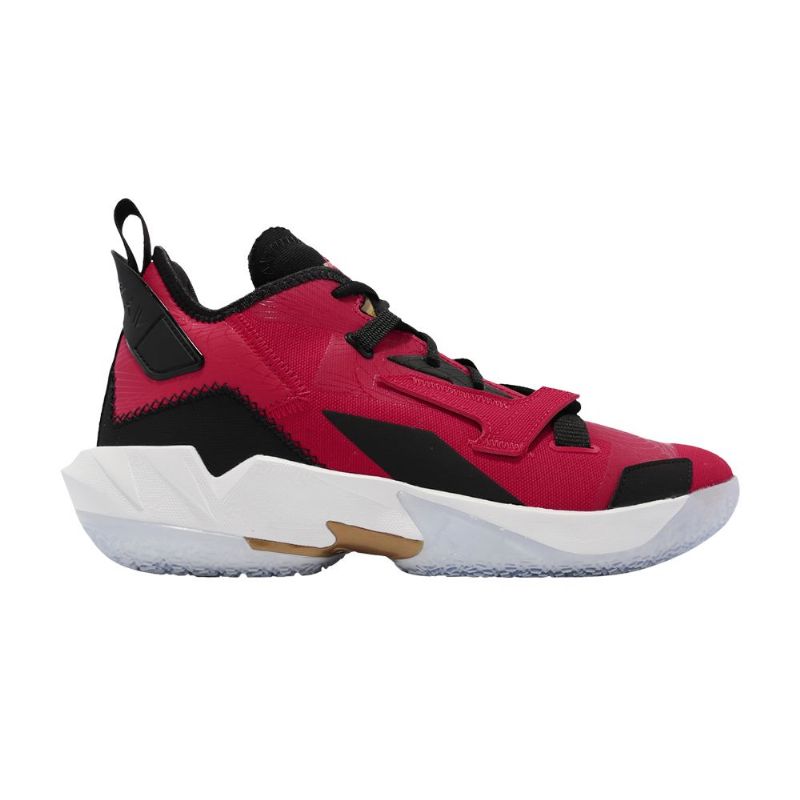 Air Jordan Hvorfor Ikke Zer0.4 Pf Rød Svart Hvitt Gull Herresko