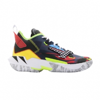 Air Jordan Hvorfor Ikke Zer0.4 Pf Svarte Flerfargede Herresko