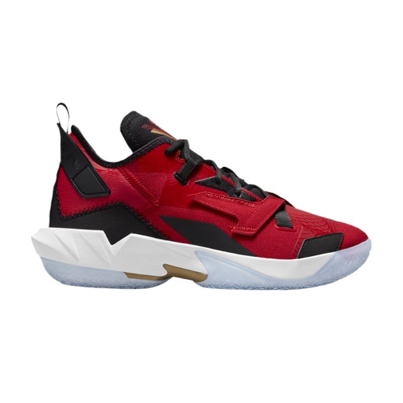 Air Jordan Hvorfor Ikke Zer0.4 Rød Svart Hvitt Gull Herresko