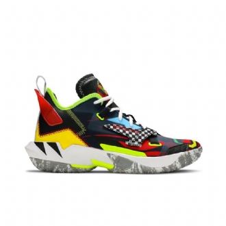 Air Jordan Hvorfor Ikke Zer0.4 Svarte Flerfargede Herresko
