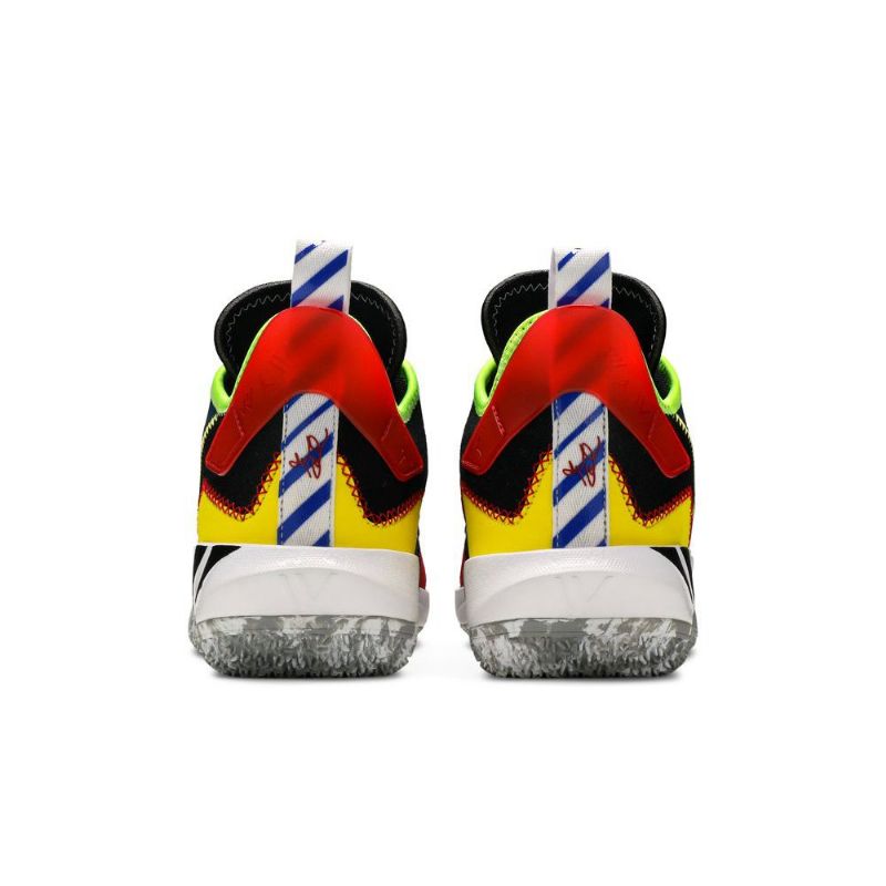 Air Jordan Hvorfor Ikke Zer0.4 Svarte Flerfargede Herresko