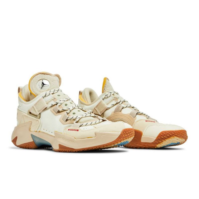 Air Jordan Hvorfor Ikke Zer0.5 Honor The Gift Beige Gull Herresko