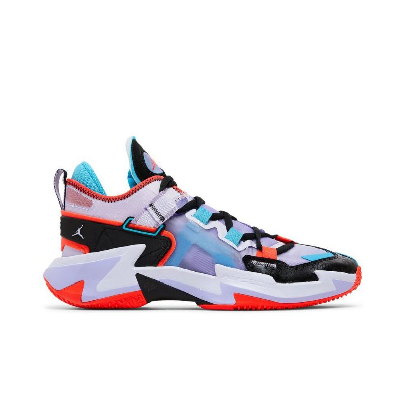Air Jordan Hvorfor Ikke Zer0.5 Lilla Svart Blå Rød Herresko