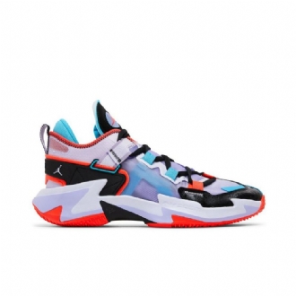 Air Jordan Hvorfor Ikke Zer0.5 Lilla Svart Blå Rød Herresko