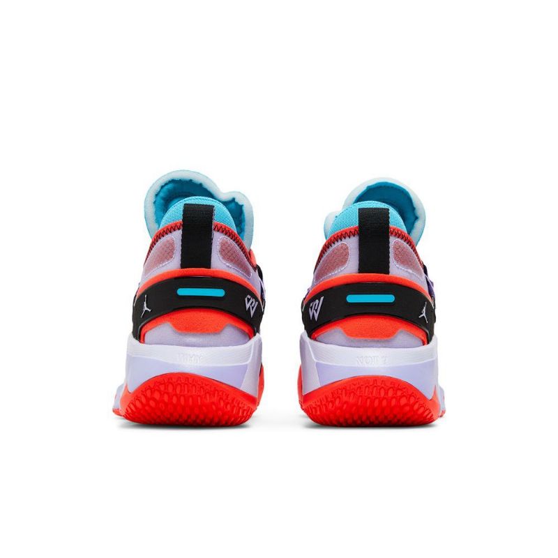 Air Jordan Hvorfor Ikke Zer0.5 Lilla Svart Blå Rød Herresko