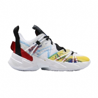 Air Jordan Why Not Zer0.3 Se Pf Hvit Svart Rød Gul Herresko