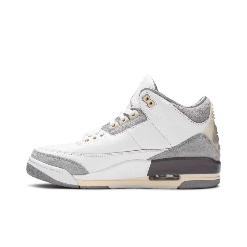 Air Jordan 3 A Ma Maniére Retro Sp Hvit Grå Damesko