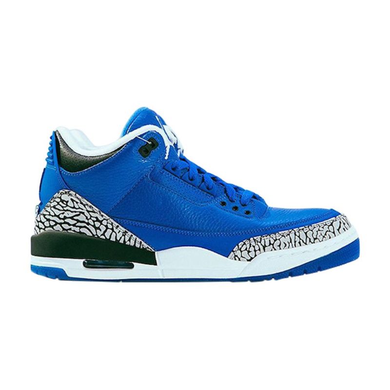 Air Jordan 3 Dj Khaled Retro Blå Grønn Hvit Herresko