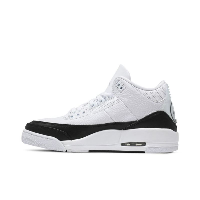 Air Jordan 3 Fragment Design Retro Sp Hvit Svarte Herresko