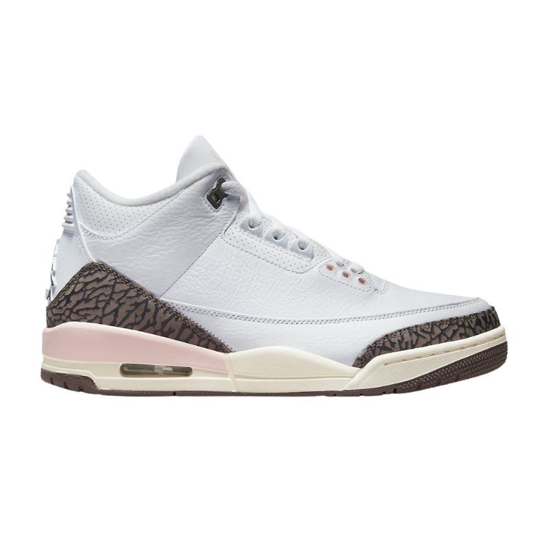Air Jordan 3 Retro Hvitbrune Damesko